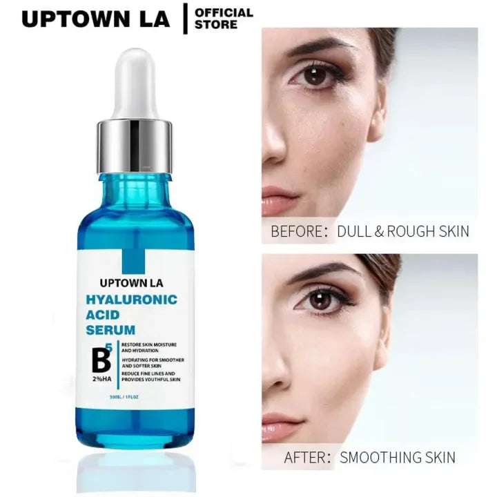 UPTOWN LA Hyaluronic Acid Serum (30ml) – Intense Hydration & Anti-Aging Face Serum